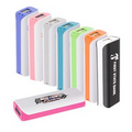 iPosh UL certified 2200mAh Power Bank - White/Magenta Pink